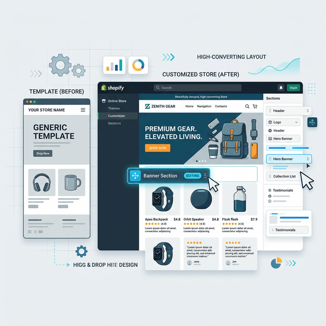 Dropshipping Store Design That Converts: Stop Looking Like Everyone Else